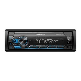 Pioneer® MVH-S322BT Car Stereo Head Unit, Single-DIN, Shallow-Chassis, LCD with Smart Sync Compatibility