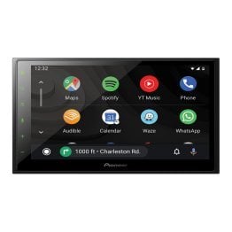 Pioneer® DMH-2660NEX 6.8-In. Car In-Dash Unit, Double-DIN Digital Media Receiver with Touch Screen, Bluetooth®, and Apple CarPlay®/Android Auto™