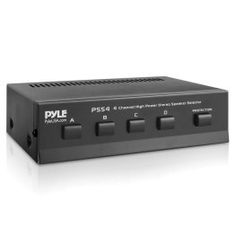 Pyle® High-Power Stereo Speaker Selector (4 Channel)