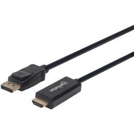 Manhattan® 4K @ 60 Hz DisplayPort™ to HDMI® Cable (6 Ft.)