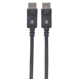 Manhattan® 4K at 60 Hz DisplayPort® Monitor Cable, 6.6 Feet