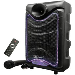 Dolphin Audio 8-Inch Bluetooth® Rechargeable Party Speaker®