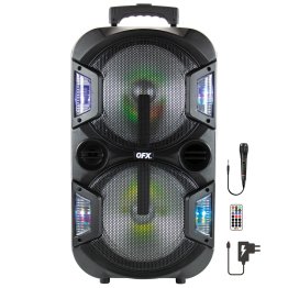 QFX® 2 x 10-Inch Portable Party Sound System