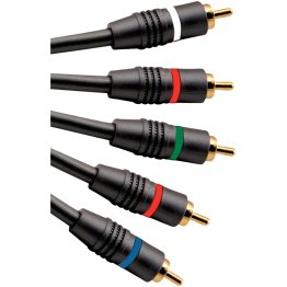 Axis™ Component Video/Stereo Audio Cables (12ft)