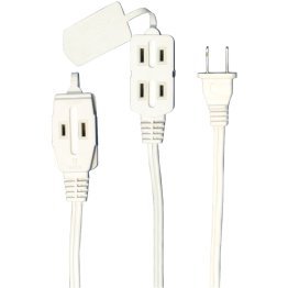 Axis™ 2-Prong 3-Outlet Indoor Extension Cord, 6ft