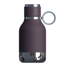 ASOBU® 33-Oz. Insulated Water Bottle with Removable Dog Bowl (Burgundy)