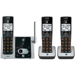 AT&T® 3-Handset Cordless Phone Set with Answering System and Caller ID/Call Waiting