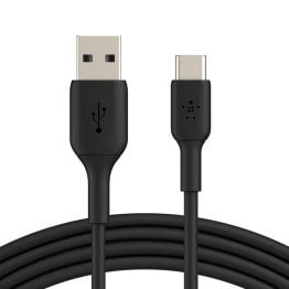Belkin® 3.3-Foot BOOST UP CHARGE™ USB-C® to USB-A Cable (Black)