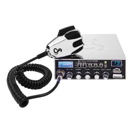 Cobra® 40-Channel AM/FM CB Radio with Microphone, 29 LTD Classic™ (Chrome)