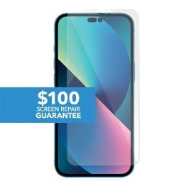 cellhelmet® Tempered Glass with $100 Coverage (iPhone® 14 Pro)