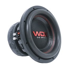 DB Drive™ WDX G1 Series 4-Ohm DVC Subwoofer (10 Inch, 2,000 Watts Max)
