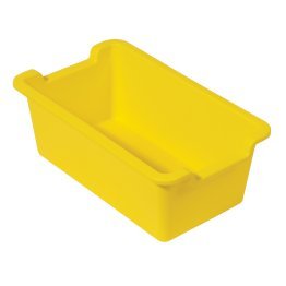 Deflecto® Antimicrobial Kids Rectangular Storage Bin (Yellow)