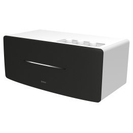 Edifier® D12 Desktop 70-Watt Continuous-Power Bluetooth® Amplified Integrated Stereo Speaker with Remote (White)