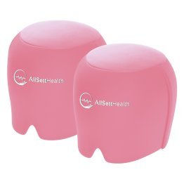 AllSett Health® Cold Gel Ice Head Wrap Hat for Headache and Migraine Relief, 2 Pack (Pink)