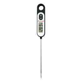 Escali® Digital 5.6-In. Stainless Steel Long-Stem Plastic Food Thermometer (Black)