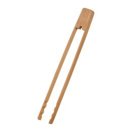 Joyce Chen® Burnished Bamboo Tongs with Serrated Teeth, 11-In.