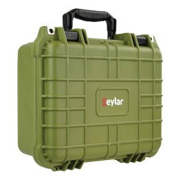 Eylar® SA00001 Standard Waterproof and Shockproof Gear Hard Case with Foam Insert (Green)