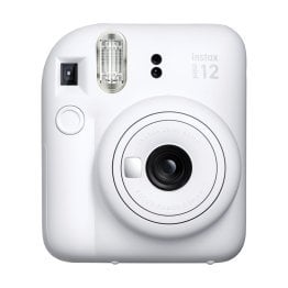 FUJIFILM® instax mini 12® Instant Film Camera (Clay White)
