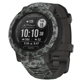 Garmin® Instinct® 2S Camo Edition GPS Smartwatch (Graphite Camo)