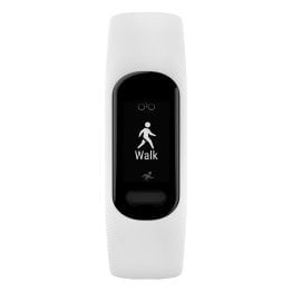 Garmin® vívosmart® 5 Womens Smartwatch (Black/White)