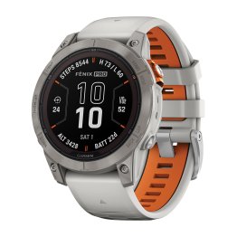 Garmin® fēnix® 7 Pro Sapphire Solar Edition Smartwatch (Fog Gray)