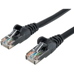 Intellinet Network Solutions® CAT-6 UTP Patch Cable (100 Ft.; Black)