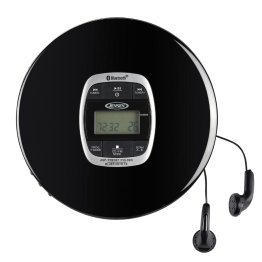 JENSEN® Personal Portable Bluetooth® CD Player with Digital FM Radio and Earbuds