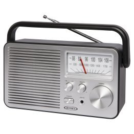 JENSEN® MR-750 Portable AM/FM Radio (Black)