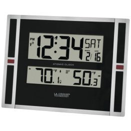 La Crosse Technology® Indoor/Outdoor Thermometer & Atomic Clock