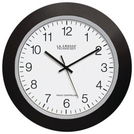 La Crosse Technology® 12" Black Atomic Wall Clock