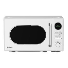 Magic Chef® 0.7-Cu. Ft. 700-Watt Retro Countertop Microwave (White)