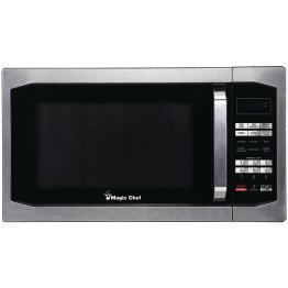 Magic Chef® 1.6 Cubic-ft Countertop Microwave (Stainless Steel)