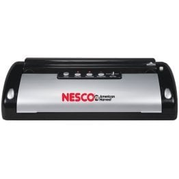 NESCO® 130-Watt Vacuum Sealer, Black and Silver