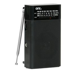 QFX® AM/FM/Shortwave 3-Band Radio