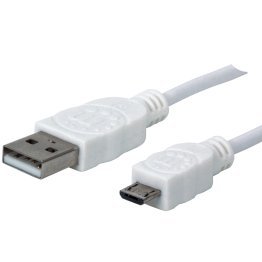 Manhattan® A-Male to Micro B-Male USB 2.0 Cable (3 Ft.)