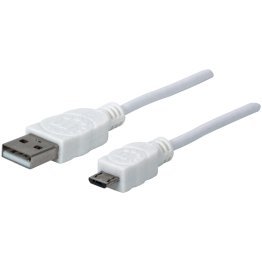 Manhattan® A-Male to Micro B-Male USB 2.0 Cable (6 Ft.)