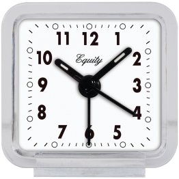 Equity by La Crosse® Clear Quartz Alarm Clock