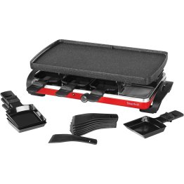 THE ROCK™ by Starfrit® Raclette/Party Grill Set, Black