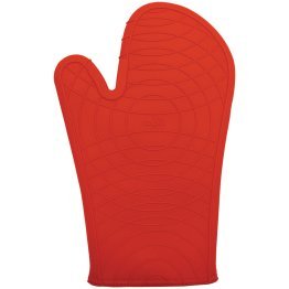 Gourmet By Starfrit® Silicone Oven Mitt, 12", Red
