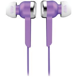 IQ Sound® Digital Stereo Earphones, IQ-113 (Purple)