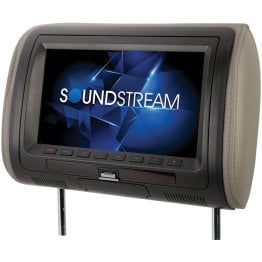 Soundstream® 9" Universal Headrest Monitor with DVD Player, IR & FM Transmitters & Interchangeable Skins