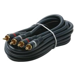 Steren® RCA Stereo Cable, Blue (6 Ft.)