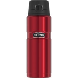 Thermos® 24-Ounce Stainless King™ Vacuum-Insulated Stainless Steel Drink Bottle (Matte Red)