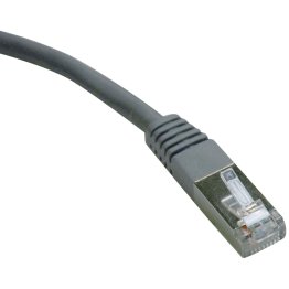 Tripp Lite® by Eaton® CAT-6 Gigabit Molded Shielded Patch Cable, 25-Ft., Gray, N125-025-GY