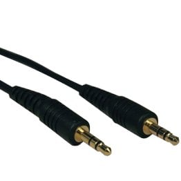 Tripp Lite® by Eaton® 3.5-mm Stereo Male-to-Male Cable (50 Ft.)