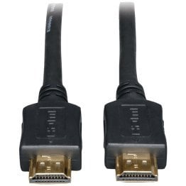 Tripp Lite® by Eaton® Standard-Speed HDMI® Gold Cable, Black (100 Ft.)