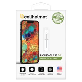 cellhelmet® Liquid Glass Screen Protector for Phones and Watches with Glass Screens ($50 Screen Repair Coverage)
