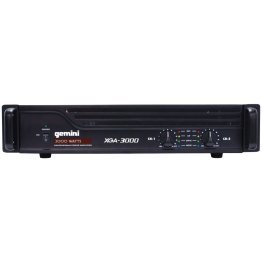 Gemini® XGA Series 3,000-Watt-Peak-Power 2.0-Channel Professional Audio Power Amplifier