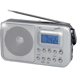 Supersonic® Portable 4-Band AM/FM/SW 1–2 Radio