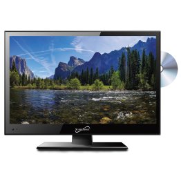 Supersonic® 15.6-In. 720p LED TV/DVD Combination, AC/DC Compatible with RV/Boat
